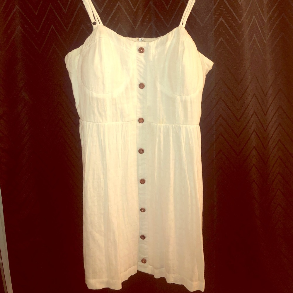 White summer dress
